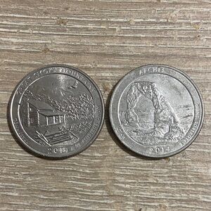 2014 USA Great Smoky Mountains and Arches Quarters